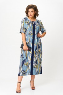 Michel chic 2168 голубой, цветы