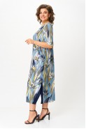 Michel chic 2168 голубой, цветы