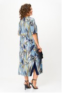Michel chic 2168 голубой, цветы