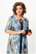 Michel chic 2168 голубой, цветы