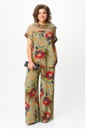Michel chic 1426 хаки, цветы