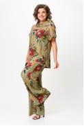 Michel chic 1426 хаки, цветы