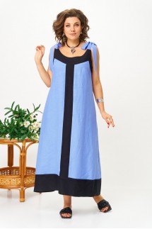 AVA FASHION 126 черно-голубой