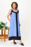 AVA FASHION 126 черно-голубой