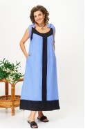 AVA FASHION 126 черно-голубой