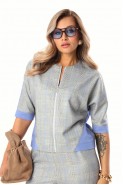 LM.Wear 8248 серая клетка