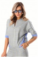 LM.Wear 8248 серая клетка