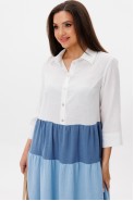 Anastasia 1240 белый/голубой