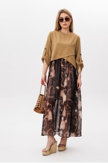 AmberA STYLE 1007П-1 терракот-питон