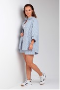 Liona Style 899 голубая клетка