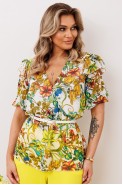 Мода Юрс 2904 зеленый_цветы