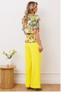 Мода Юрс 2904 зеленый_цветы