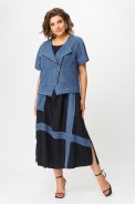 Michel chic 1428 черный , джинс