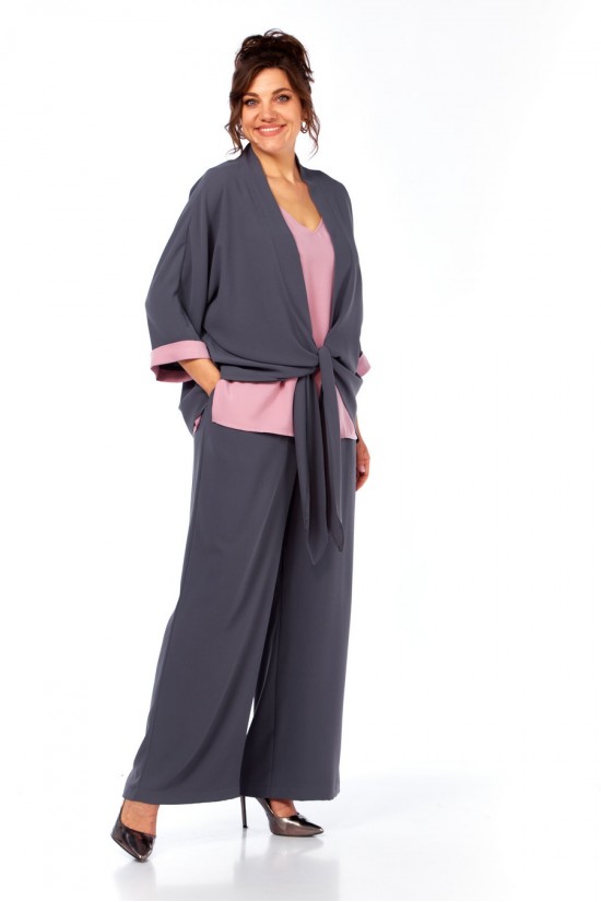 Diamant 2083 графит/розовый