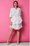 BegiModa 1056 шалфей на белом