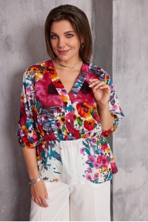 BegiModa 4131 маковый принт