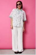 BegiModa 4132 шалфей на белом