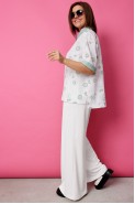 BegiModa 4132 шалфей на белом