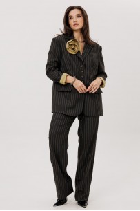 MisLana 1249 полоска горчица