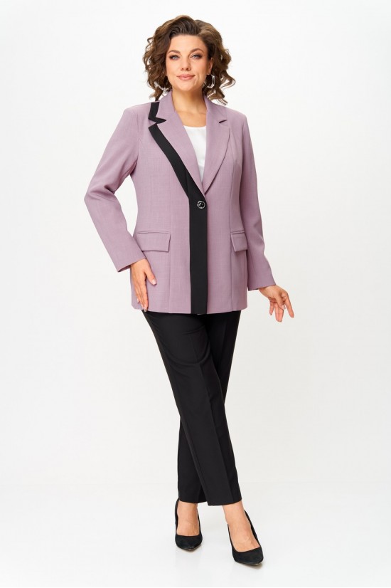 Anastasia Mak 1244 пыльная роза+черный