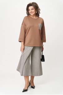 Michel chic 1362/2 коричневый, клетка Michel chic 1362/2 коричневый, клетка