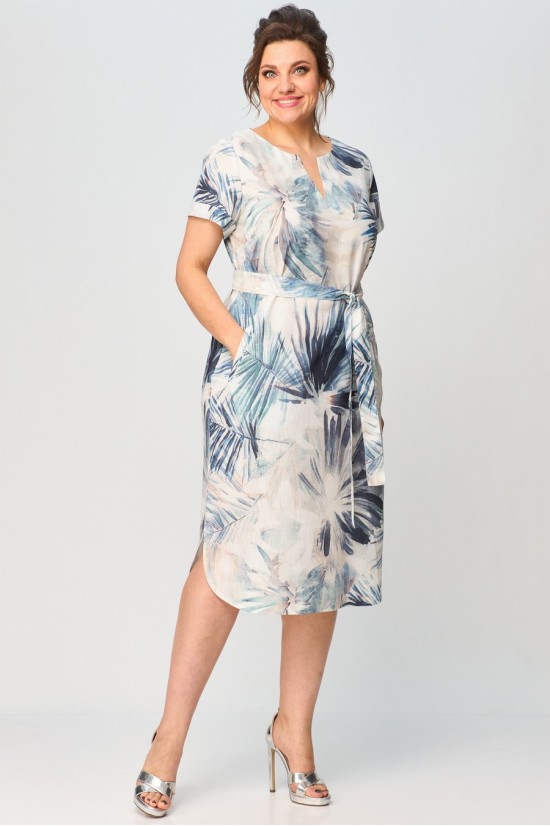 БелЭльСтиль 834 голубой дизайн