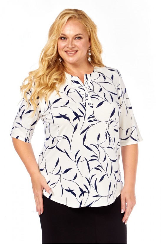 ABBI style 4063  бело-синие тона