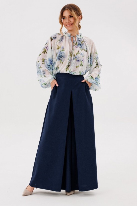 AmberA STYLE 2137-1 молоко-синий