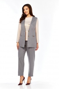 Милора-стиль 1368 серый + пудра Милора-стиль 1368 серый + пудра