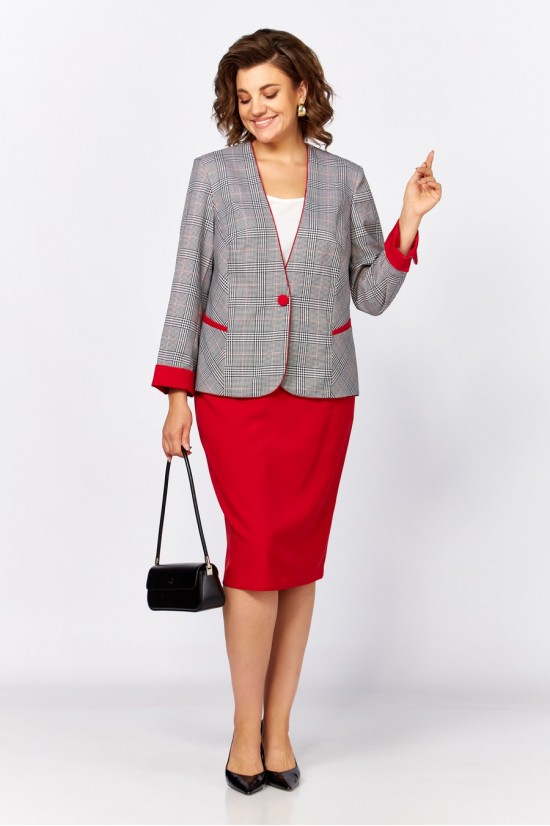 Lady Secret 1627.1 клетка-красный