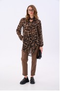 NIKVA 816-6 шоколад-леопард
