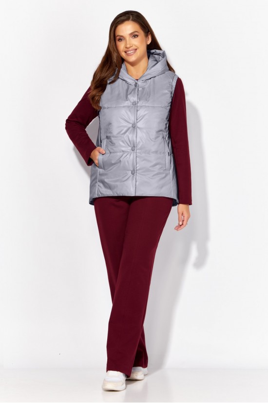 TAIER 1380 бордовый-серый