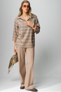 LAIKONY 533 клетка, капучино LAIKONY 533 клетка, капучино