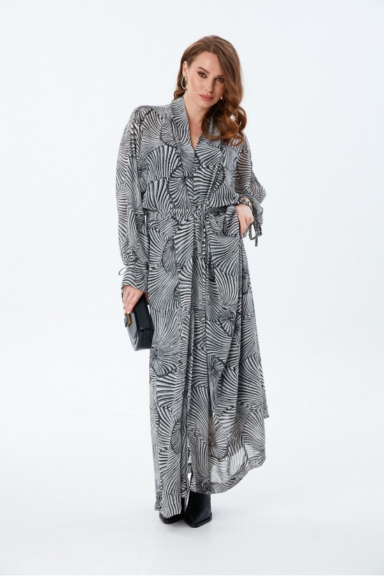 NIKVA 992-1 чёрный-ракушки