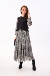 NIKVA 740-18 чёрный-ракушки NIKVA 740-18 чёрный-ракушки