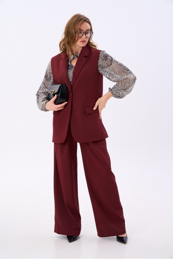 NIKVA 993-2 бургунди