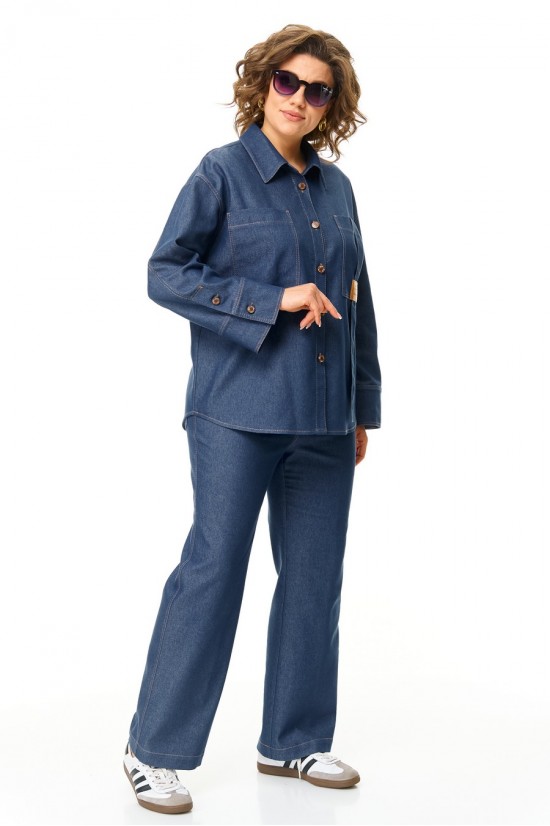 Карина Делюкс 1371 т.синий