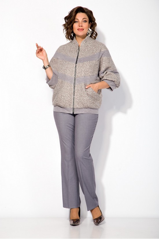 Liliana 1462БрПн серый меланж