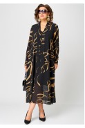 EVA GRANT 7293 черный с принтом