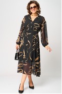 EVA GRANT 7322 черный с принтом