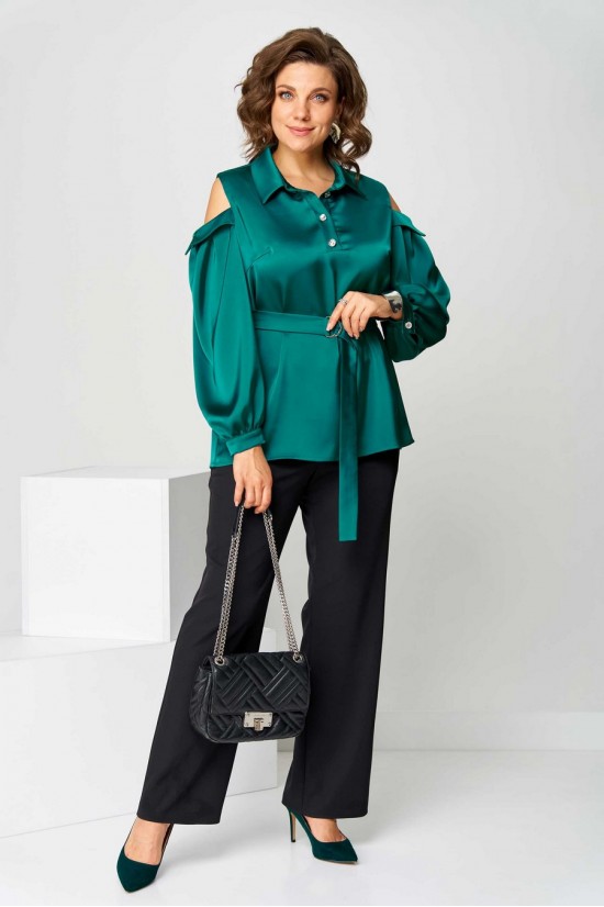 Асолия 1419 черно-зеленый