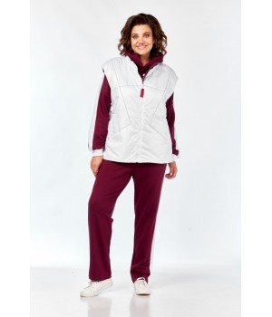 Diamant 1917 бордо-белый