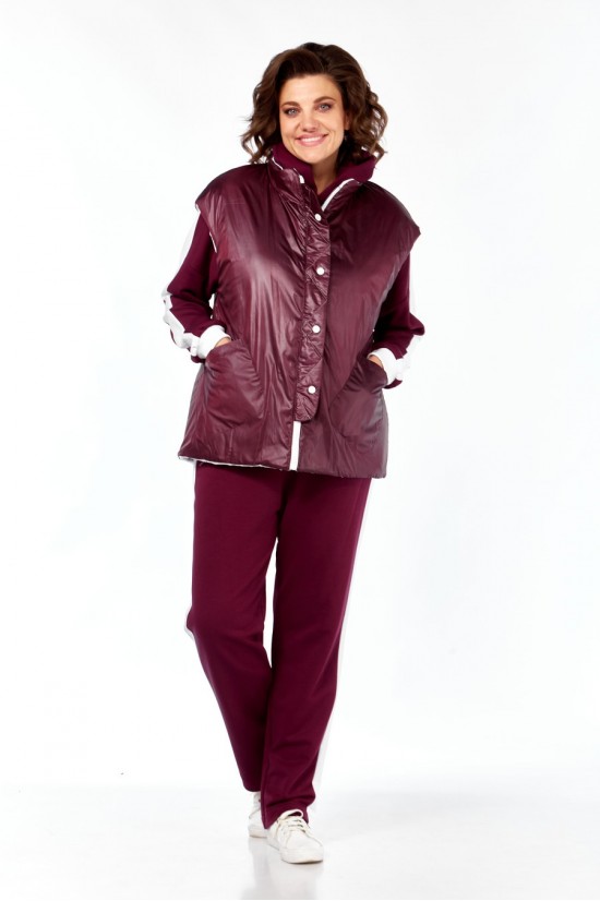 Diamant 1917 бордо-белый