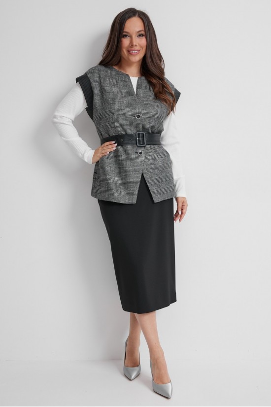 Магия моды 2627 серый+черный