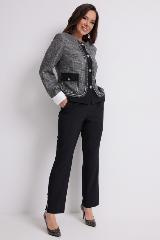 Магия моды 2629 серый+черный