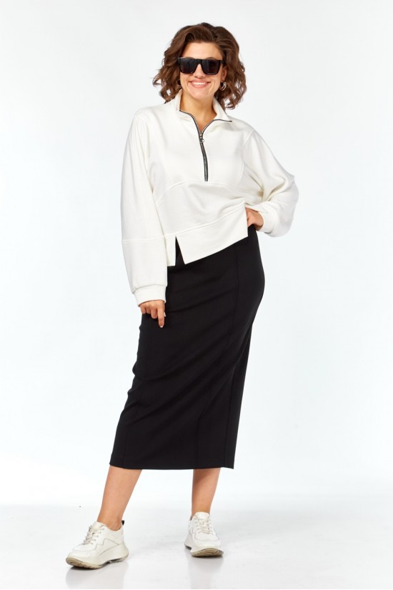 Карина Делюкс 1394 черно-белый