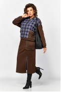 Lady Secret 25220 шоколад-клетка