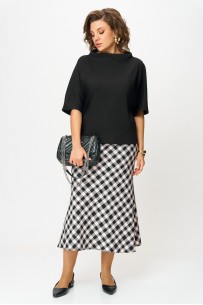 Anastasia 1279 черно-белый (клетка)