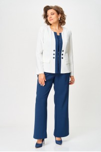 Anastasia Mak 1123 синий+молочный