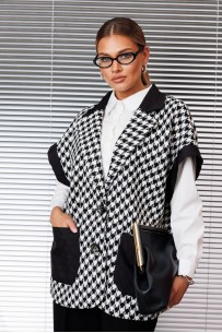 Anastasia 1166 черно-белый (гус.лапка) Anastasia 1166 черно-белый (гус.лапка)